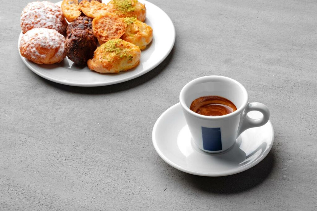 Espresso and cookies