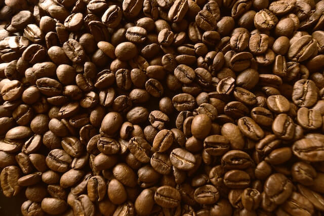 Coffee beans - close up